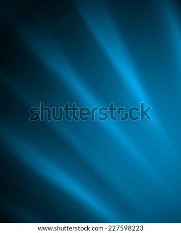 wrinkled blue background, abstract black shadow border design, bright blue streaks of light on dark black color