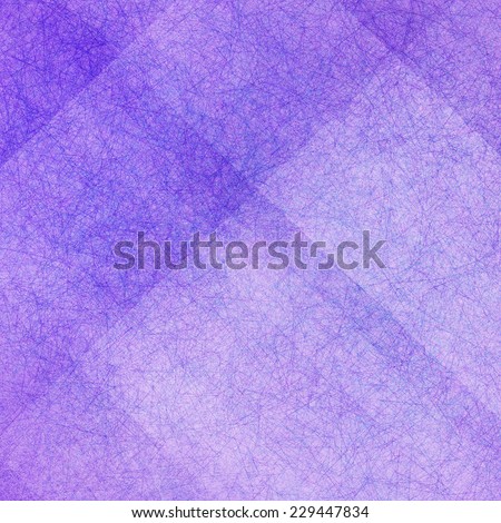 purple background with white angled blocks and stripes in abstract pattern with vintage scratch texture design and faint detailed brush strokes