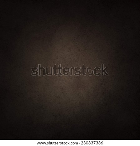dark brown background with black shadow vignette in thick border with brown center spotlight and vintage grunge background texture