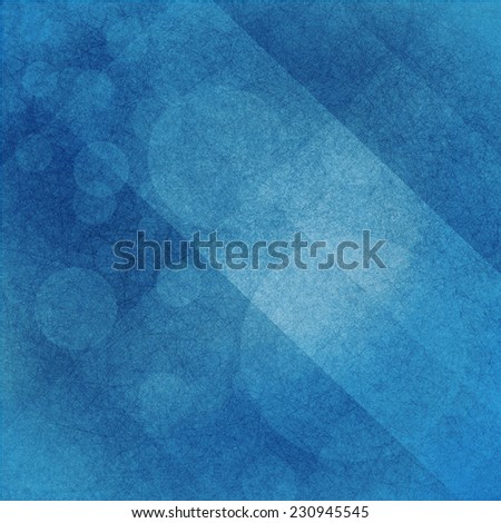 abstract blue background, fun bubbles and diagonal stripe abstract pattern design with texture