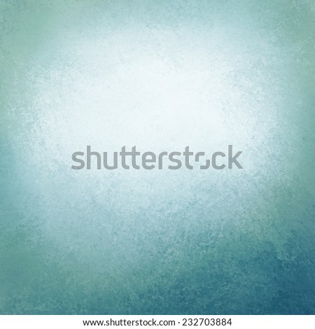 light blue and white old paper background, blue border with texture and white opaque cloudy center for adding text