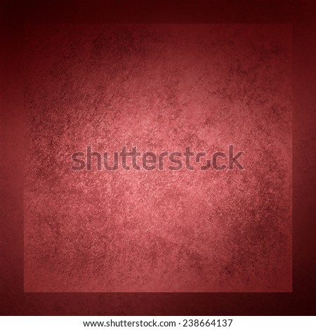Abstract red background frame with vintage grunge texture, old red paper