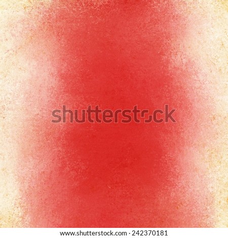 abstract red background with white border and vintage grunge background texture layout, old painted wall