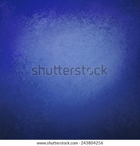 dark blue background texture, blue wall paint with light center and black vignette border