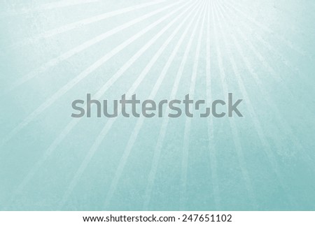 abstract sky blue background with white starburst or sunburst design in thin lines, radial striped design