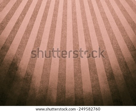 retro brown background layout design with striped pattern angled from top corner like sun beams or rays shining down from heaven or sky. starburst design, light beige and brown abstract background
