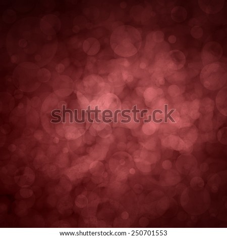red marsala bokeh background design, round floating bubbles in dark red and black colors