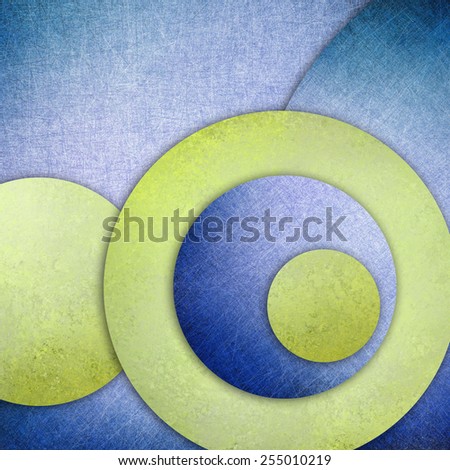 abstract blue and green background, layers of  green blue circle shapes in random artistic pattern composition