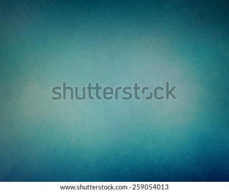 blue background with center light spot and vignette border with texture