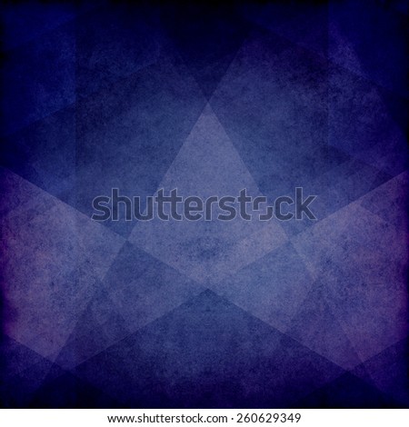purple blue background paper with triangle abstract shapes layered with grunge texture fading for vintage style design