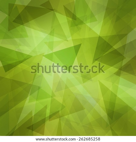 abstract yellow green background triangular layers in random abstract pattern detailed texture design