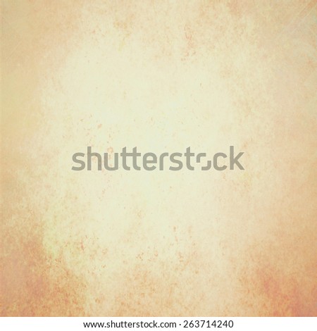 faded vintage white background in brown and orange color hues, old paper