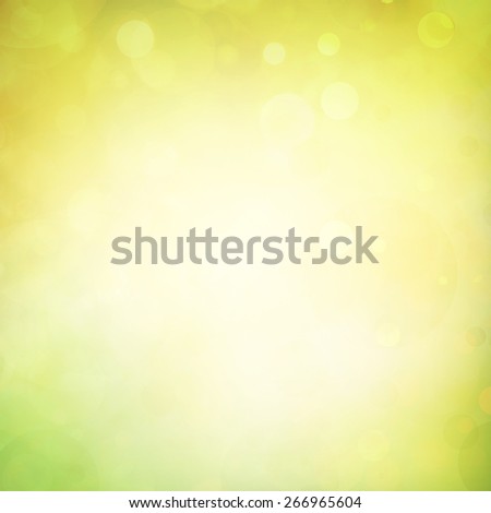 spring green and yellow bokeh background. Faint shimmering white Christmas lights or abstract falling rain or snow. Festive party background. Fantasy night or magical background glitter sparkle