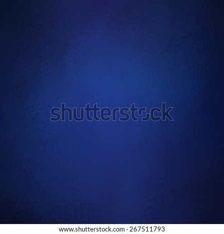 elegant blue background color. Textured vintage dark blue background with black vignette shadow border.
