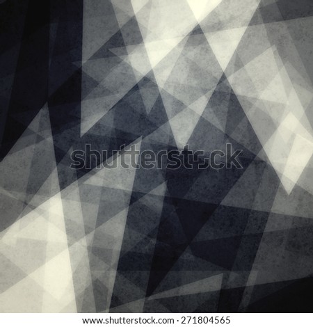 abstract black and white background triangle pattern in diagonal lines with vintage texture design elements and dramatic contrast