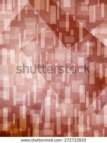 abstract background. Red background with white rectangle shapes layered in random pattern.
