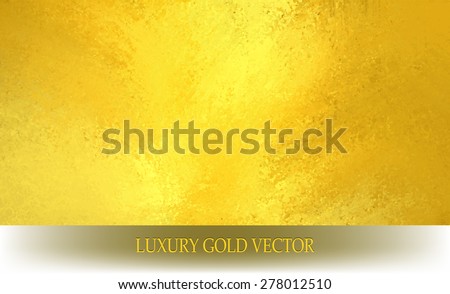 gold background vector image, solid gold texture
