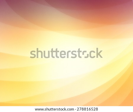 abstract background with curved lines in gold purple and orange, business background concept, shiny gold line design elements
