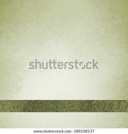 pastel green background with dark ribbon footer with room for typography or text, has vintage grunge background texture