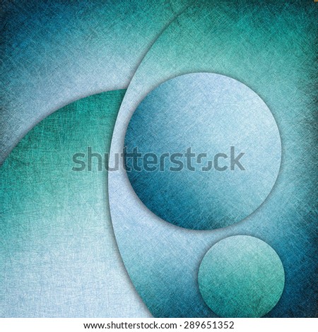 abstract blue background, layers of blue circle shapes in random artistic pattern composition, blue floating balls design