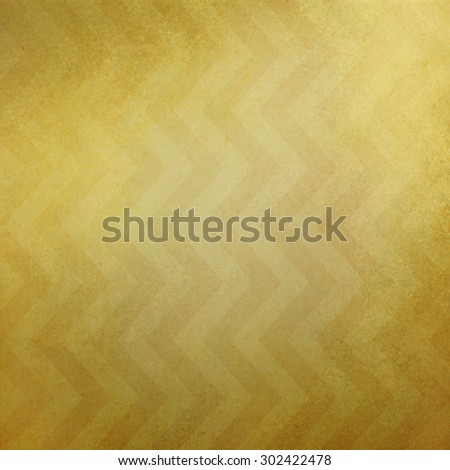 gold chevron striped background with vintage grunge background texture design, old gold paper, distressed worn texture