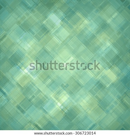 blue and green diamond block pattern background, abstract teal background design, techno background