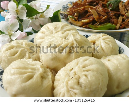 Chinese food specialty - dumpling with filling