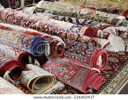 Oriental carpet market