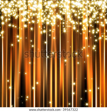 abstract golden sparkle background