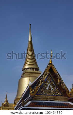Thailand, Bangkok, Imperial Palace, Imperial city, the Golden Temple