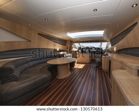 Italy,  78 luxury yacht, dinette