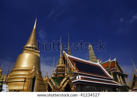 Thailabd, Bangkok, Imperial Palace, Imperial city, view of the Golden Dome