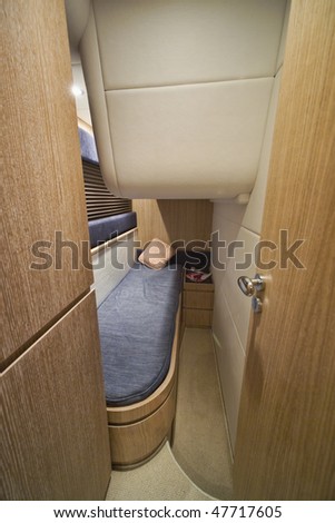 Italy, Nettuno (Rome), luxury yacht, Rizzardi 45', second guests bedroom