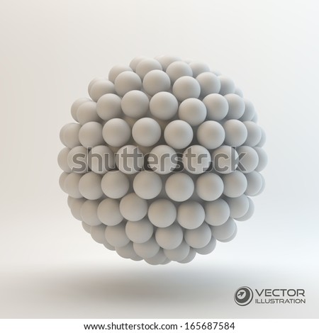 3D concept illustration Vector template 3D concept illustration Vector template