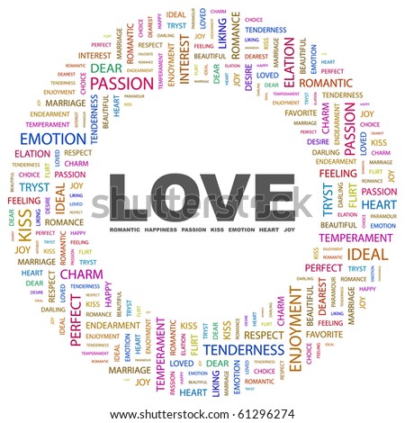 Love Word Collage