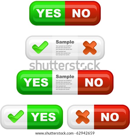Yes No Button