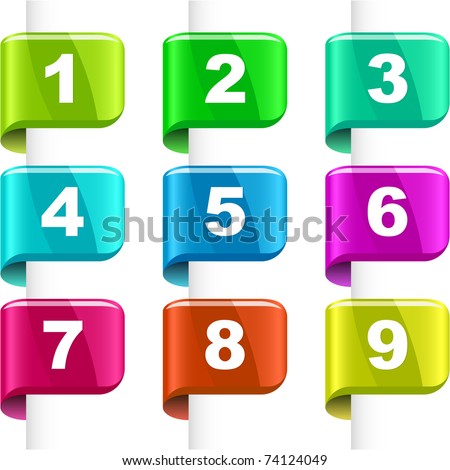 Number Vector Icon. Vector Collection For Page. - 74124049 : Shutterstock