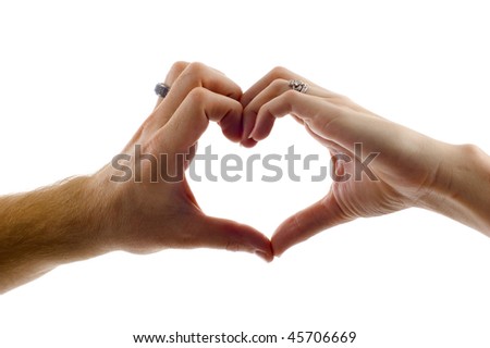 Love+heart+shaped+hands