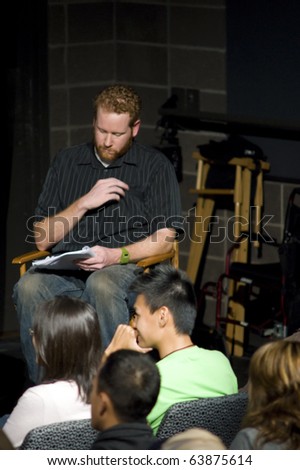 AUSTIN,TX - OCTOBER 24: Local actor attends the \' The Hand Job \' Script Reading at the Rollins Theatre during the 17th Annual Austin Film Festival on October 24, 2010 in Austin, TX.
