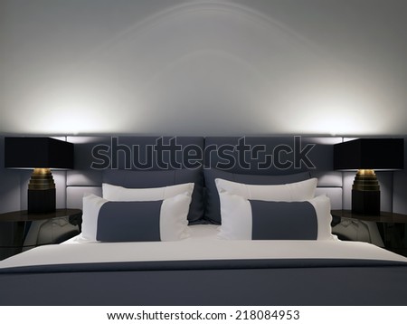 modern double bedroom