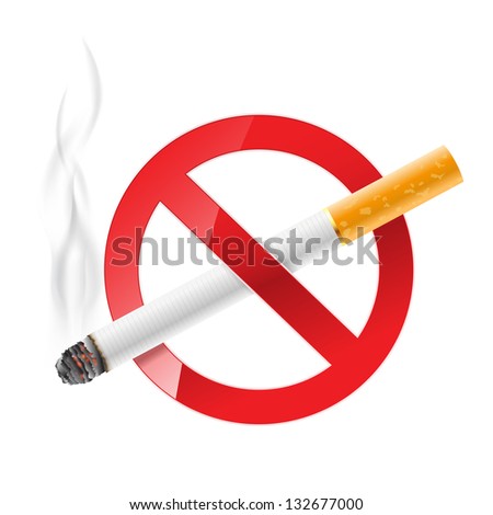 no smoking sign with cigarette no smoking sign with cigarette