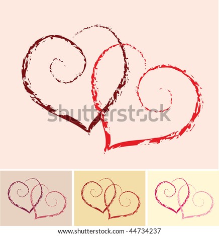 Coloring Pages Of Hearts With Arrows. hearts coloring pages