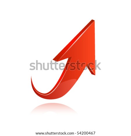 Red Arrow. Vector - 54200467 : Shutterstock