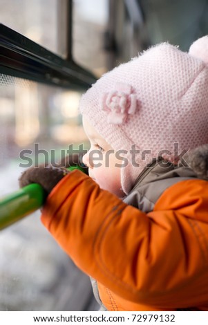 city bus window