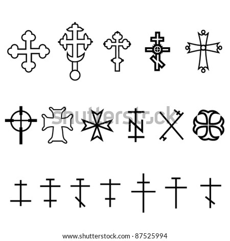 different crosses