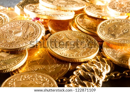 Five Dollars gold coins USD