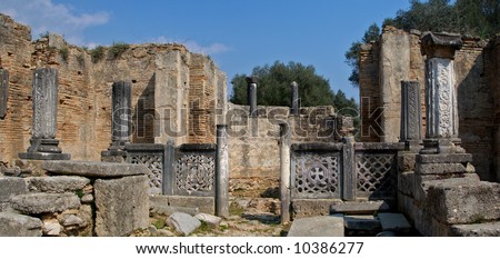 Ancient Olympia the cradle of the olympic games in Greece