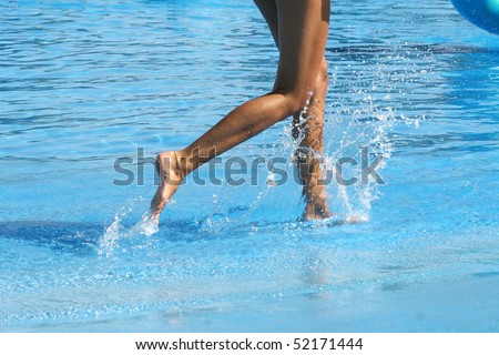nice legs in water