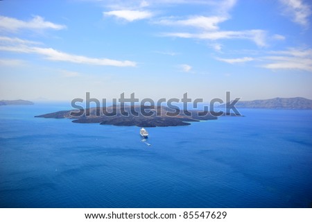 Santorini Volcano Greece