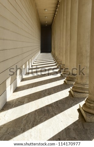 Pillars in a Row